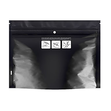 Dymapak SC-800600BLK Child Resistant 8 x 6" Exit Bag - 1000 / CS