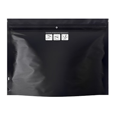 Dymapak SC-1200900BLK Child Resistant 12 x 9" Exit Bag