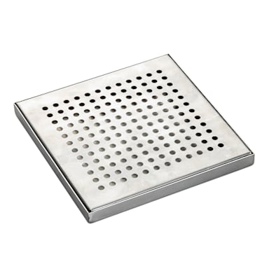 TableCraft 11171 S/S 2 Piece 6" Square Drip Tray