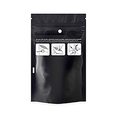 Dymapak SC-362586BLK 3.62 x 5.86 Child Resistant Pouch - 1000 / CS
