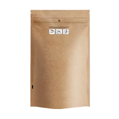 Dymapak SC-602980KRA Kraft 6 x 9.8 Child Resistant Pouch - 1000 / CS