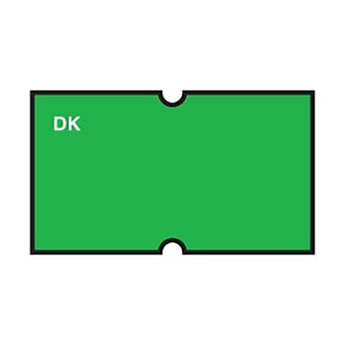 DayMark IT120543 Fluorescent Green Date Coder Label f/ DM3 - 1000 / RL