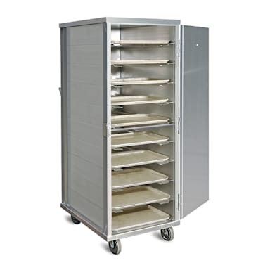 Carlisle DXPAL2T1D10 10-Capacity 1 Door Tray Delivery Cart