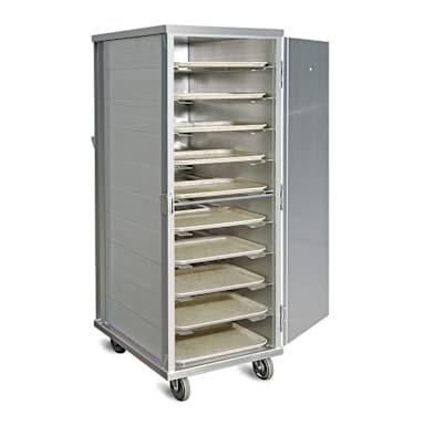 Carlisle DXPAL2T1D20 20-Capacity 1 Door Tray Delivery Cart