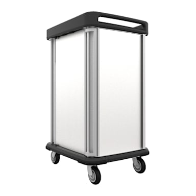 Carlisle DXSU2T1DPT16 TQ Supreme 16-Cap. Pass-Thru Meal Delivery Cart