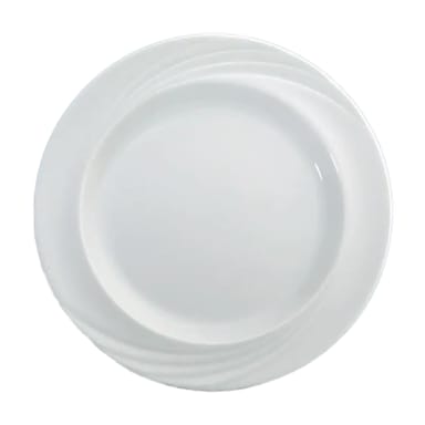 Schonwald 9181824 Donna White 9-1/2" Plate - 6 / CS