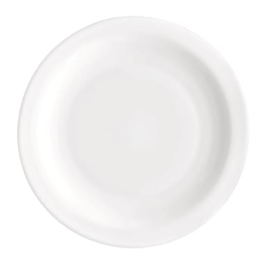 Bomiloli Rocco 49205Q963 Careware White 7-5/8" Plate