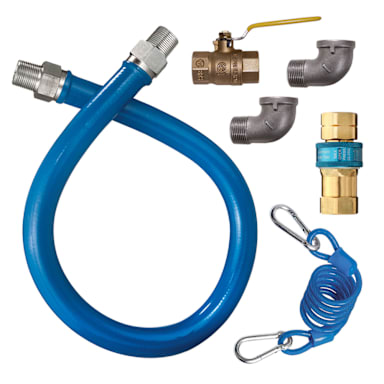 Dormont 1675KIT60 60"L x 3/4&qout;ID Gas Hose Kit