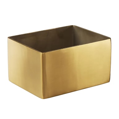 American Metalcraft GSPH4 S/S Sugar Packet Holder with Gold Finish