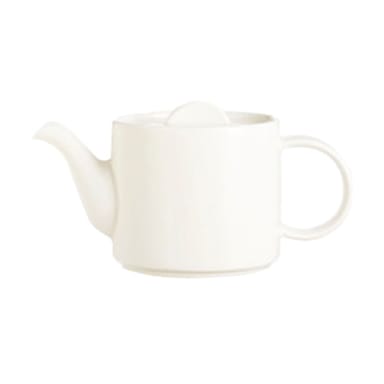 Arcoroc H0013 Daring 13.5 Ounce Porcelain Teapot - 8 / CS