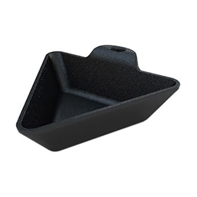 Lodge HMST Triangular Heat-treated 6.13" Cast Iron Mini Server - 6 / CS
