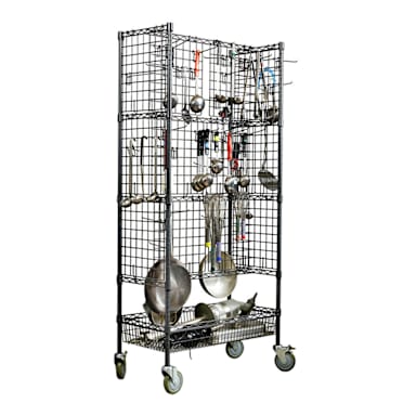 Darling Foodservice Steel Wire 18 x 36 x 72 Kitchen Drying Rack Set
