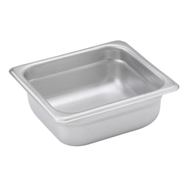 Winco SPJH-602 S/S 1/6 Size x 2.5"D Hotel Pan