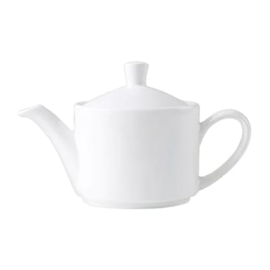 Steelite 9001C679 Monaco Vogue 12 Ounce Teapot with Handle - 6 / CS