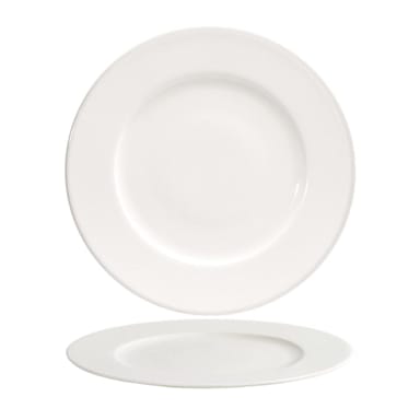 FOH DDP082BEP22 Catalyst Rimmed 10.6" Plate - 6 / CS