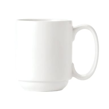Libbey - Formerly Syracuse China 999023300 Rigel 8.5 Ounce Lunar White Mug