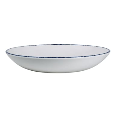 Steelite 7068MM301 Blue Dapple 38 Ounce Melamine Coupe Bowl