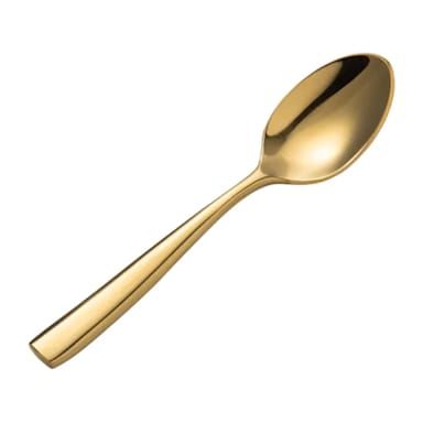 Bon Chef S3016GM Manhattan Gold 4-7/8" Demitasse Spoon - Dozen