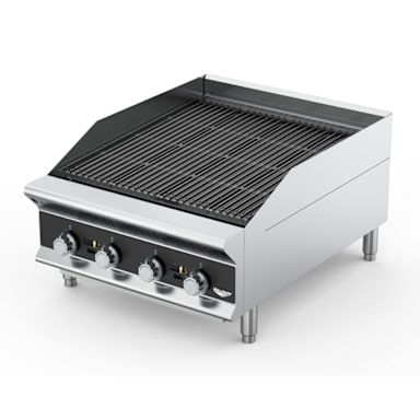 Vollrath CBGHD-24 Heavy Duty 24 x 32-3/8 x 16-3/8 Gas Charbroiler