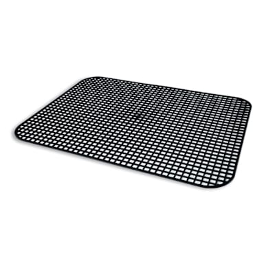 Vollrath 1612-06 Black Tray-Mate Anti-Skid 12 x 16 Tray Mat