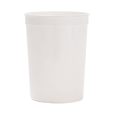 Berry T51386CP White PP Round 86 Ounce Container