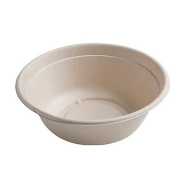 Fineline Setting 42RB40 Bagasse 8" Round 40 Ounce Bowl