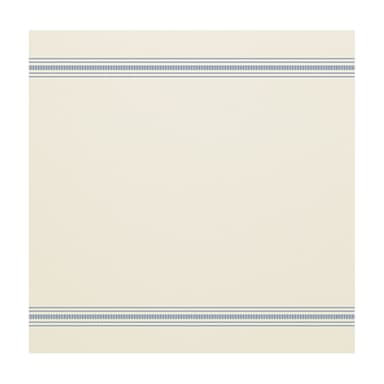Hoffmaster FP1313 Black/White 15" Square Dinner Napkin