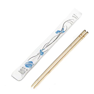 Darling Foodservice Bamboo 9" Mikami Chopsticks - 1440 / CS