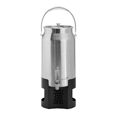 Rosseto LD204 Mosaic 3 Gallon Milk Urn with Black Matte Base