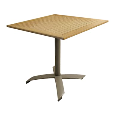 Just ChairPW803TT-3030 Tan Outdoor 30 x 30" Square Table