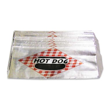 Winco 68002 Benchmark Hot Dog Foil - 1000 / CS