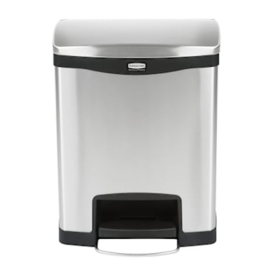 Rubbermaid 1901985 Slim 8 Gallon Trash Receptacle