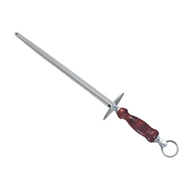 Victorinox 7.8991.24 12" Sharpening Steel with Dark Wood Handle