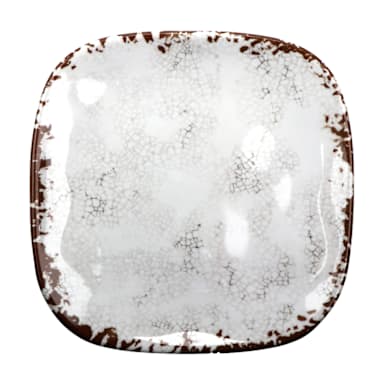 G.E.T. SCS-6-FM French Mill 6 In. Square Melamine Side Plate