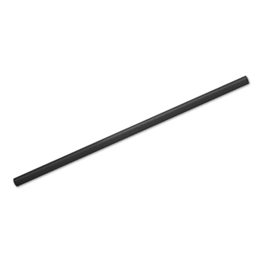Newlight GT3BK2400 AirCarbon Unwrapped Black 8.25" Giant Straw - 2400 / CS