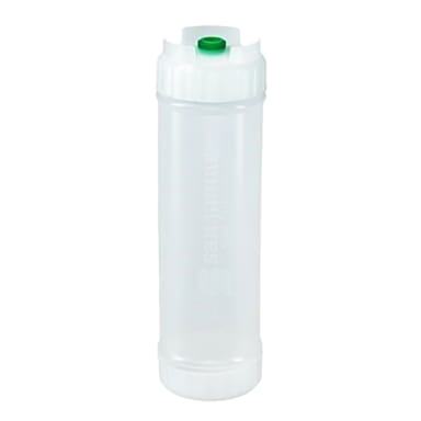 San Jamar 857324S 24 Oz EZ-KLEEN Bottle w/ Small Green Valve - 6 / CS