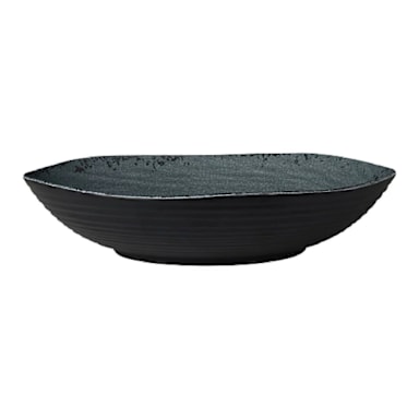 Steelite 7184TM043 Pompeii Slate 128 Ounce Melamine Bowl - 8 / CS