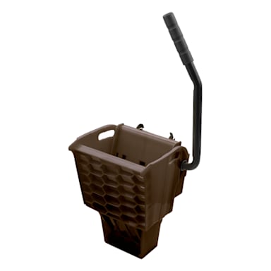 Carlisle 6690401 Brown Side Press Mop Wringer for 26-35 Quart Bucket