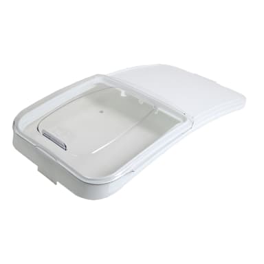 Darling Foodservice White / Clear Lid for 27 Gallon Ingredient Bin