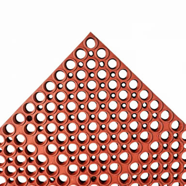 NoTrax T11S3919RD San-Eze II Red 39 x 19.5" Floor Mat