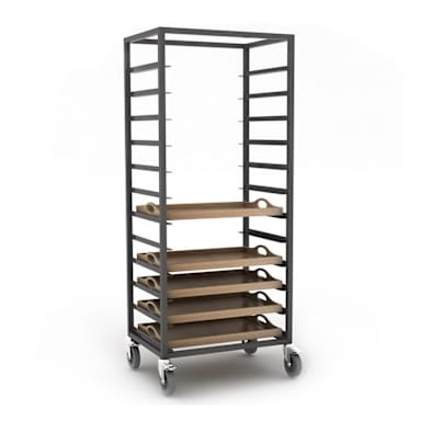 Craster TO_GNL12 Mobile 27-1/8 x 18-4/5 x 65-7/8" Pan Rack