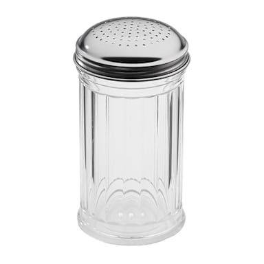 American Metalcraft SAN318 12 Ounce Fluted Shaker with Dredge Top