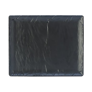 Steelite 68A415EL593 Slate 12.75 x 10.5 Melamine Platter