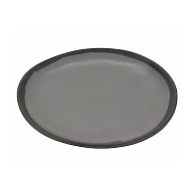 G.E.T. CS-70-GR Pottery Market Speckled Gray 7" Plate - Dozen