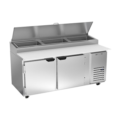 Beverage-Air DP72HC S/S 72"W Refrigerated Pizza Prep Table