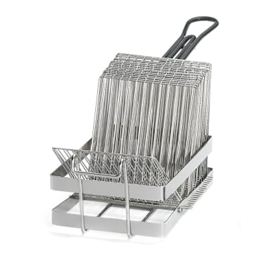 TableCraft 41 Chrome Plated Tostada Fry Basket