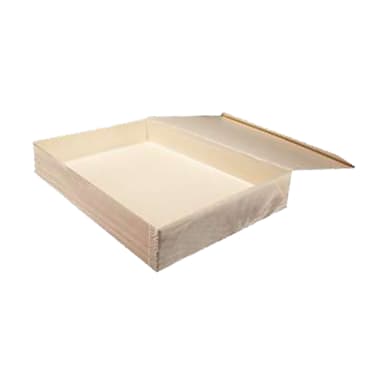 Verterra TG-CB-5X1H Box-To-Go 11 x 15 x 3" Collapsible Box w/Lid