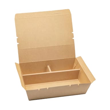 Verterra VT-PB-10X10-3C 3-Compartment Bento Box