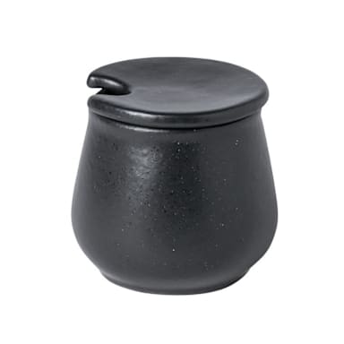 Costa Nova / Casafina RTX081-ARD Roda Black 6 Oz. Sugar Bowl