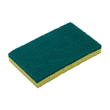 Winco SP-SC63 6"L x 3.6"W Cellulose Scrub Sponge - 3 / PK
